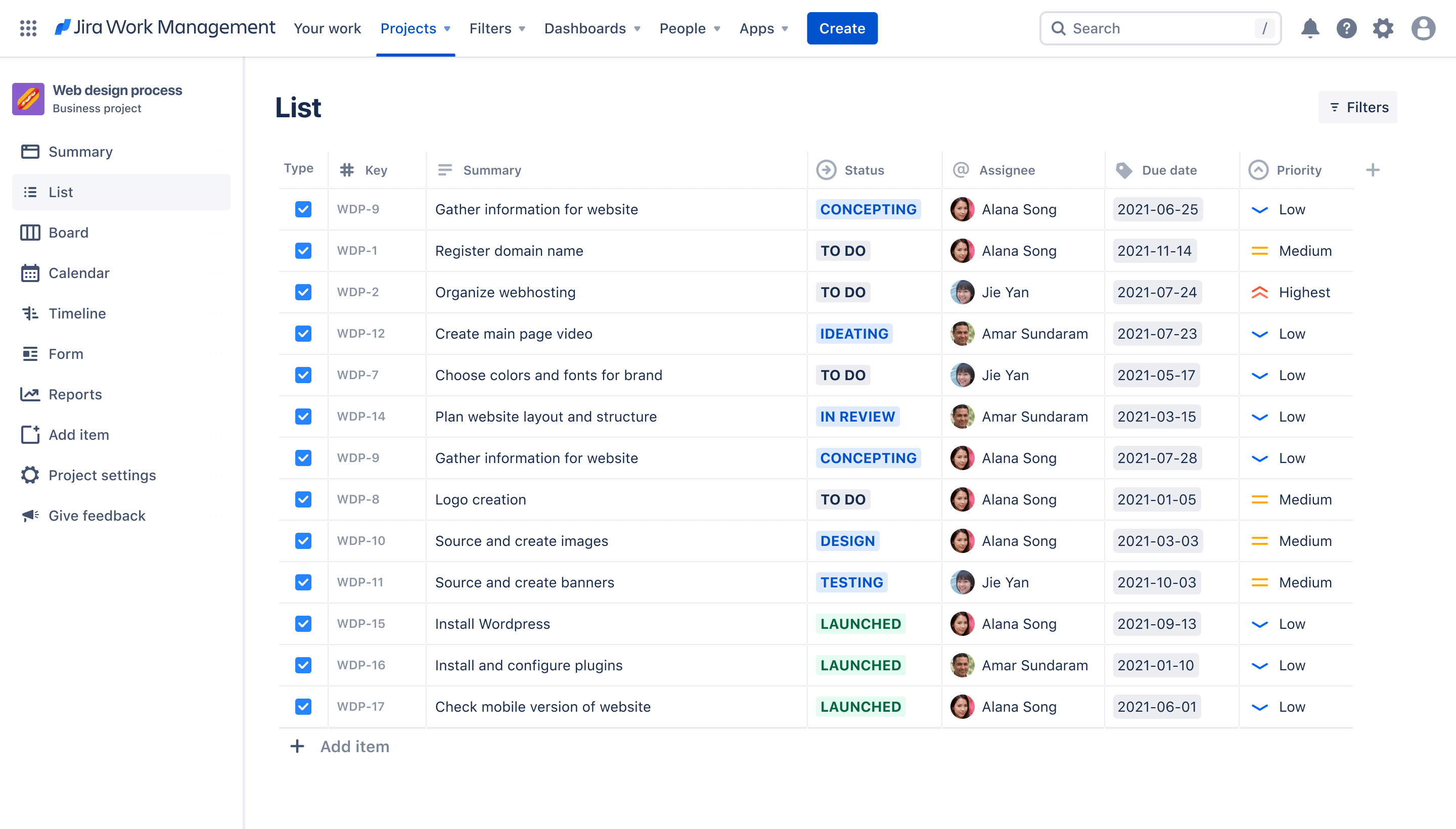 Jira-Vorlagen für Designteams | Atlassian