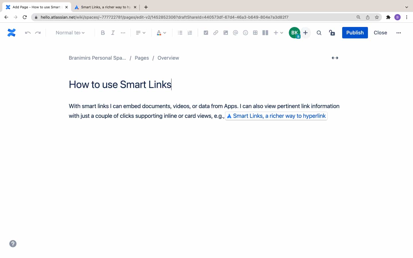 Smart Links