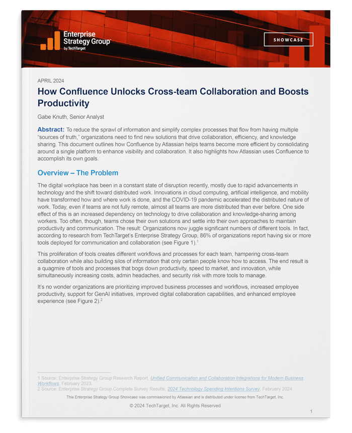 How Confluence Unlocks Cross-team Collaboration | Atlassian