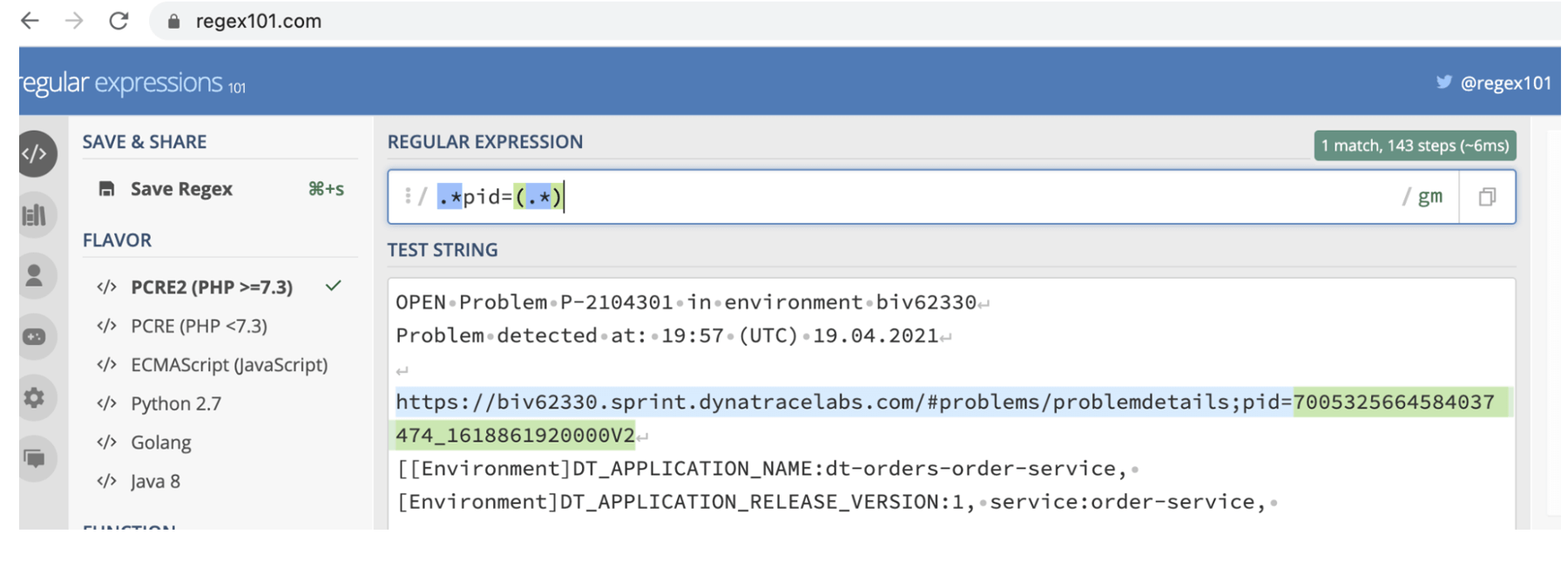 Gemarkeerde code