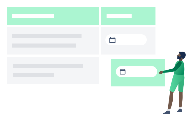 Step 3. Arrange the quarterly check in meeting