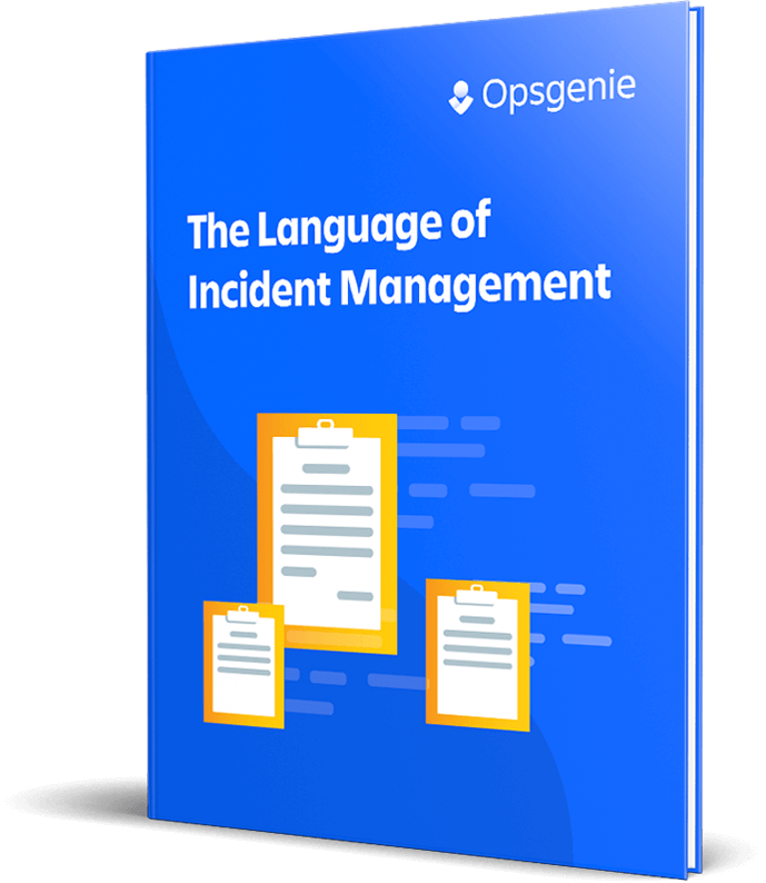 The Language of Incident Management book cover