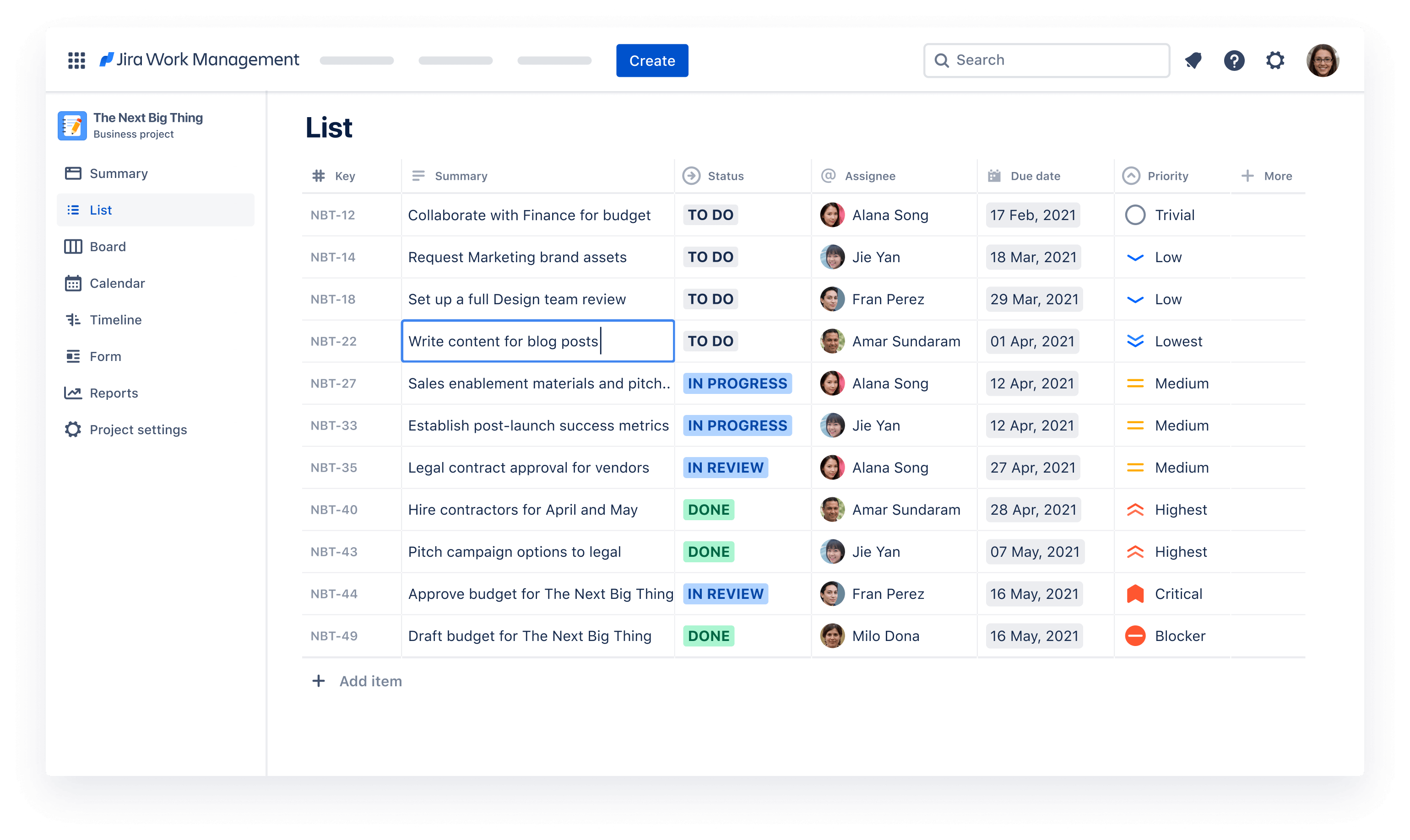 Abbildung: Jira Work Management