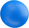 Illustrazione di un pallino blu