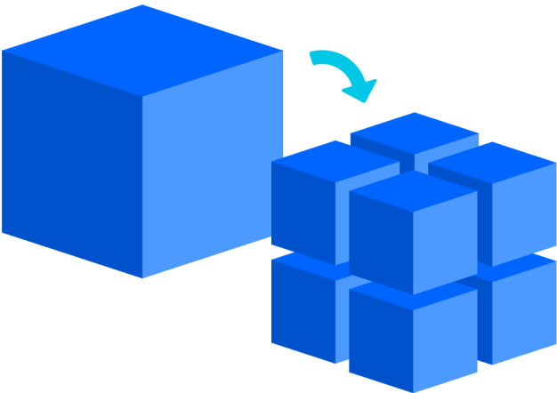 Microservices illustration