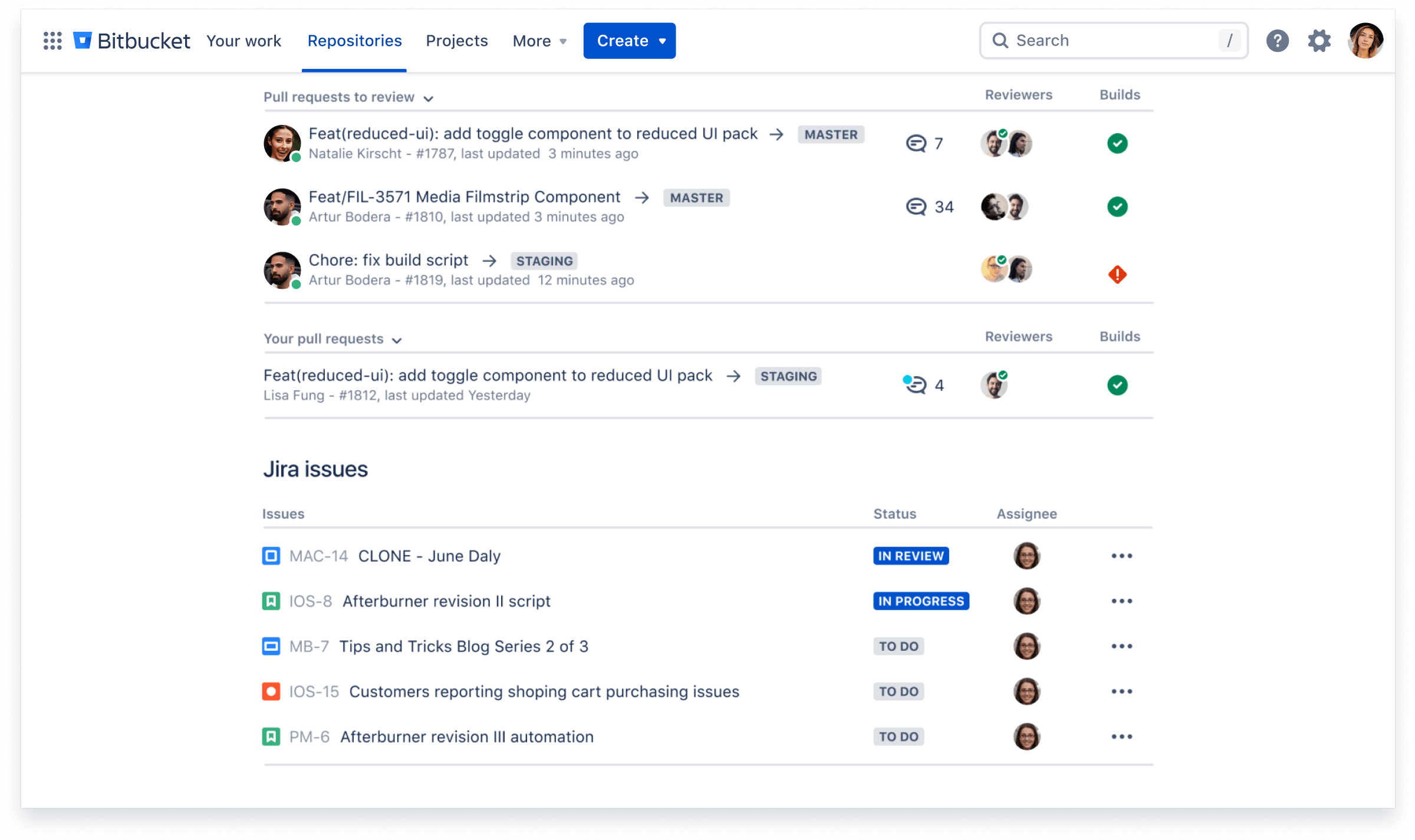 Bitbucket | Git Solution For Teams Using Jira