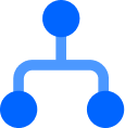 Diagram org chart icon