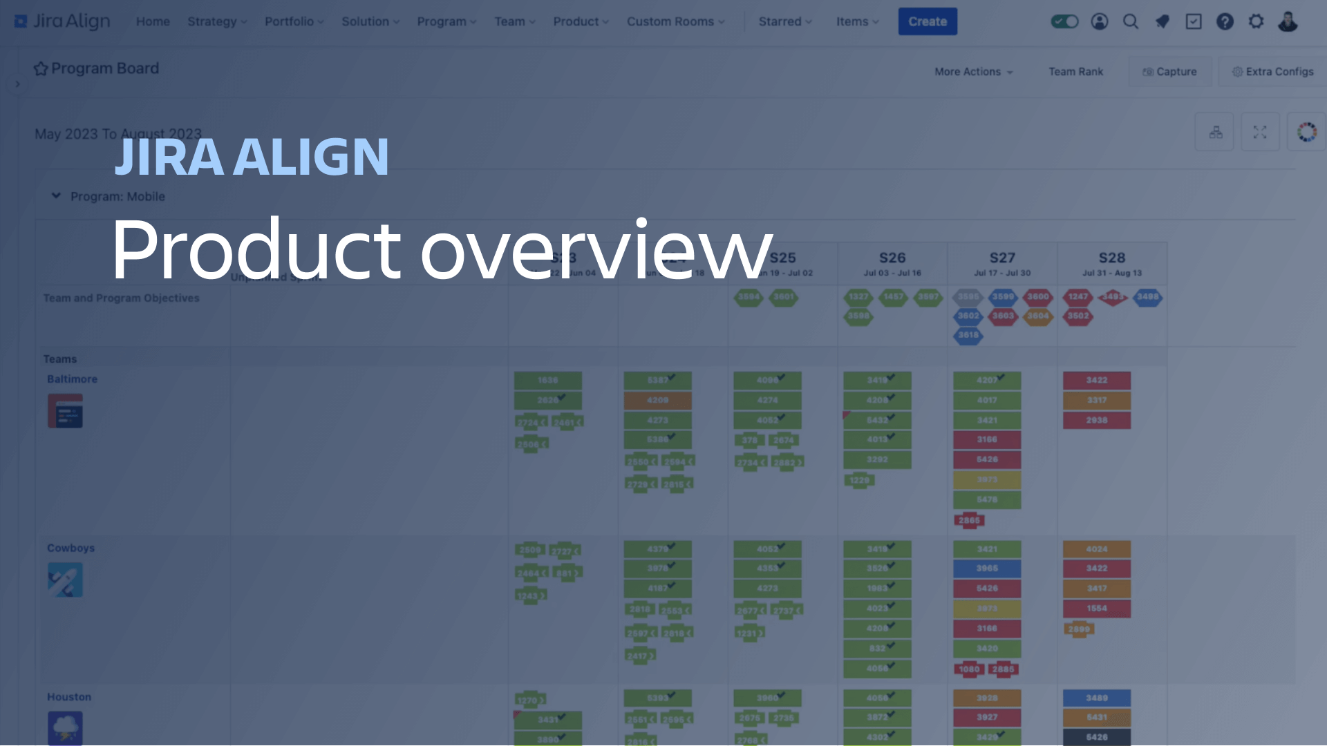 Jira Align の概要の動画サムネイル