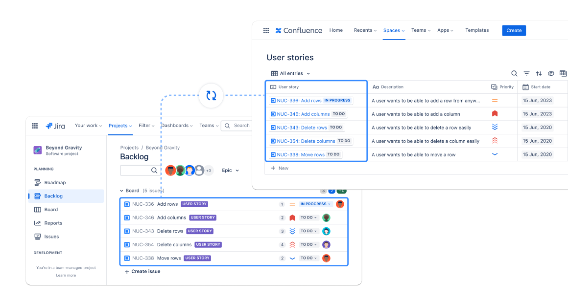 Connecting workflows