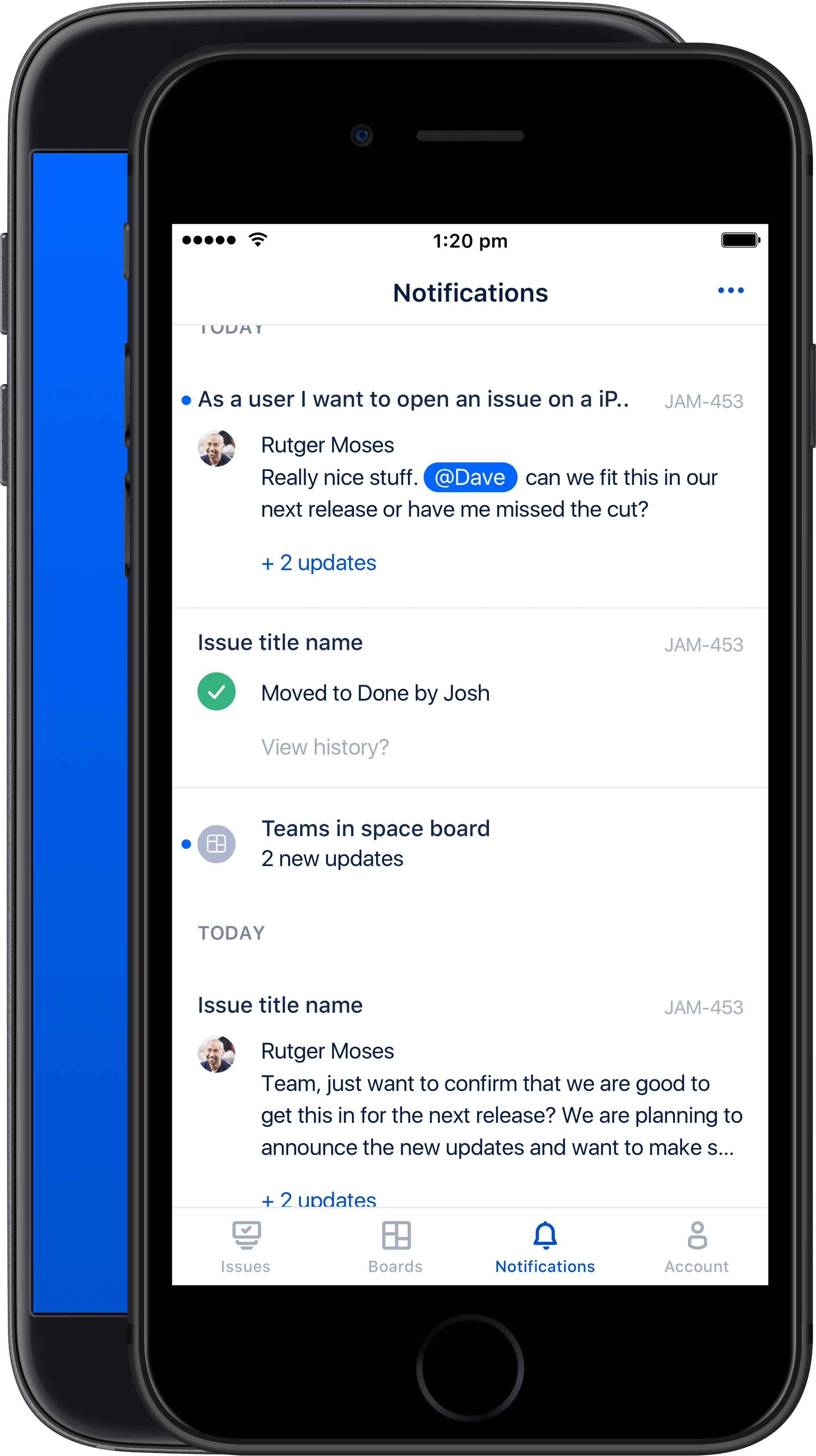 Jira Software für iOS – Vorgang erstellen