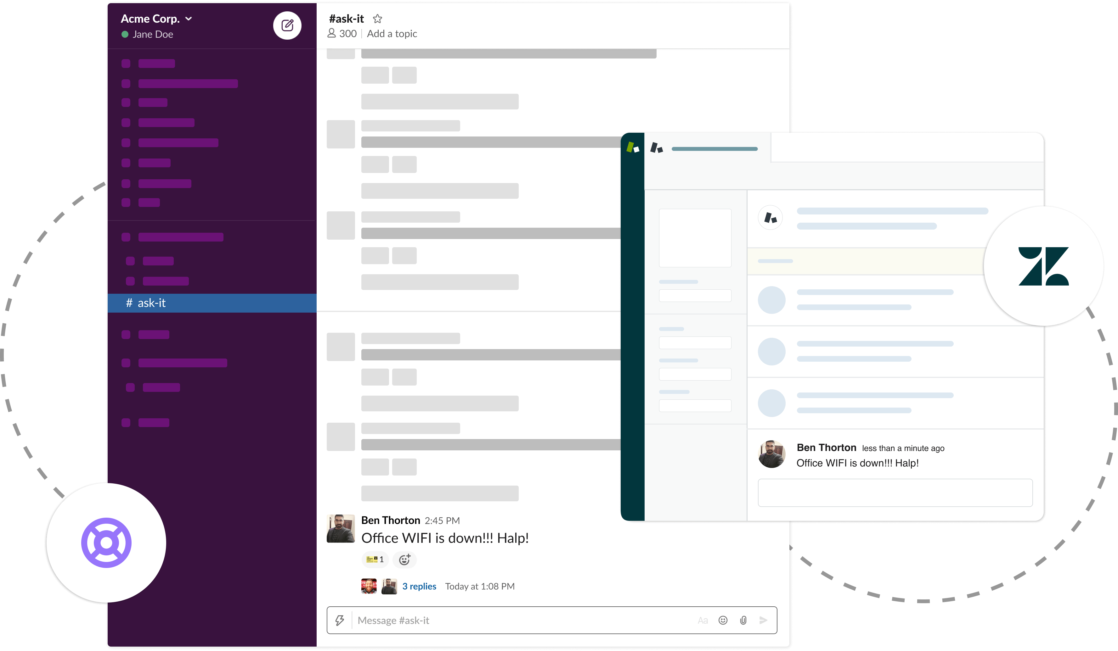 Two-way Zendesk Slack Integration