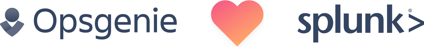 Opsgenie + Splunk