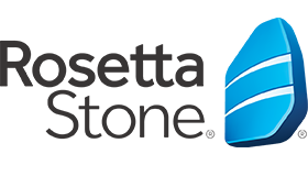 Logo van Rosetta Stone