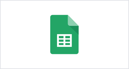Logotipo de Google Sheets