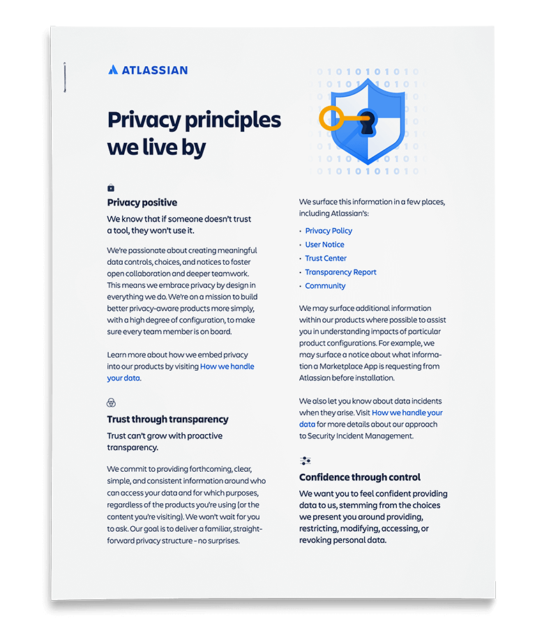 Nasze zasady ochrony prywatności — okładka PDF