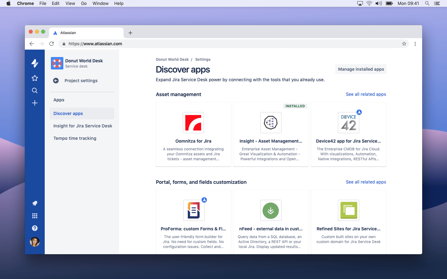 Jira Service Desk marketplace apps