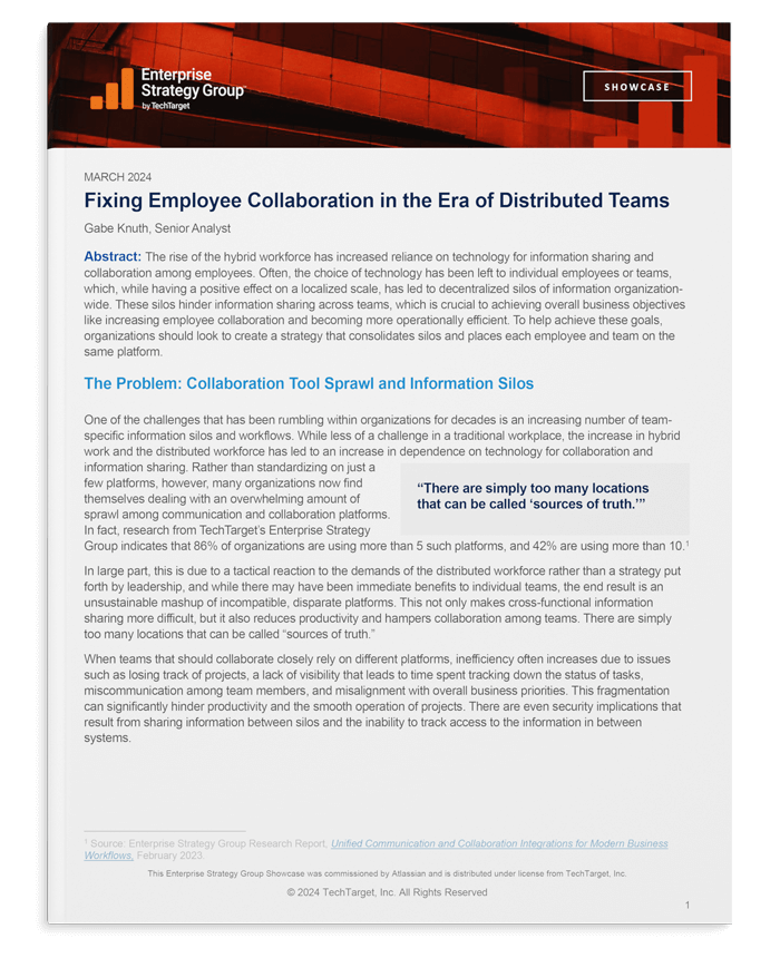 Transform team collaboration ebook cover