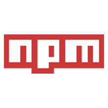Logo von npm