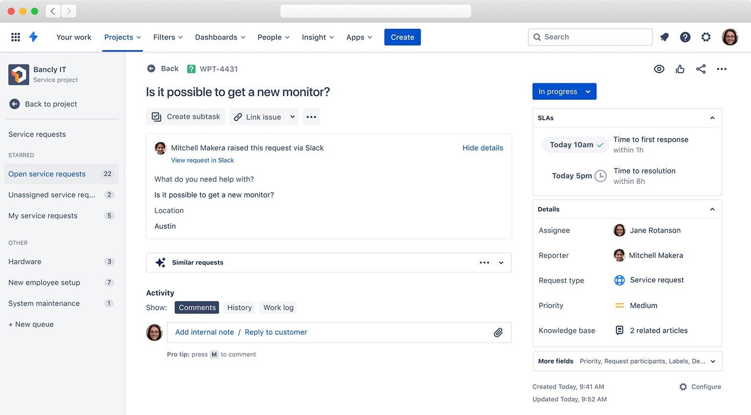 Jira Service Management Vs. Cherwell Comparison | Atlassian