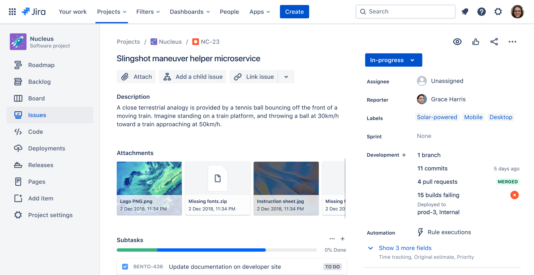 Статус в режиме реального времени в Jira