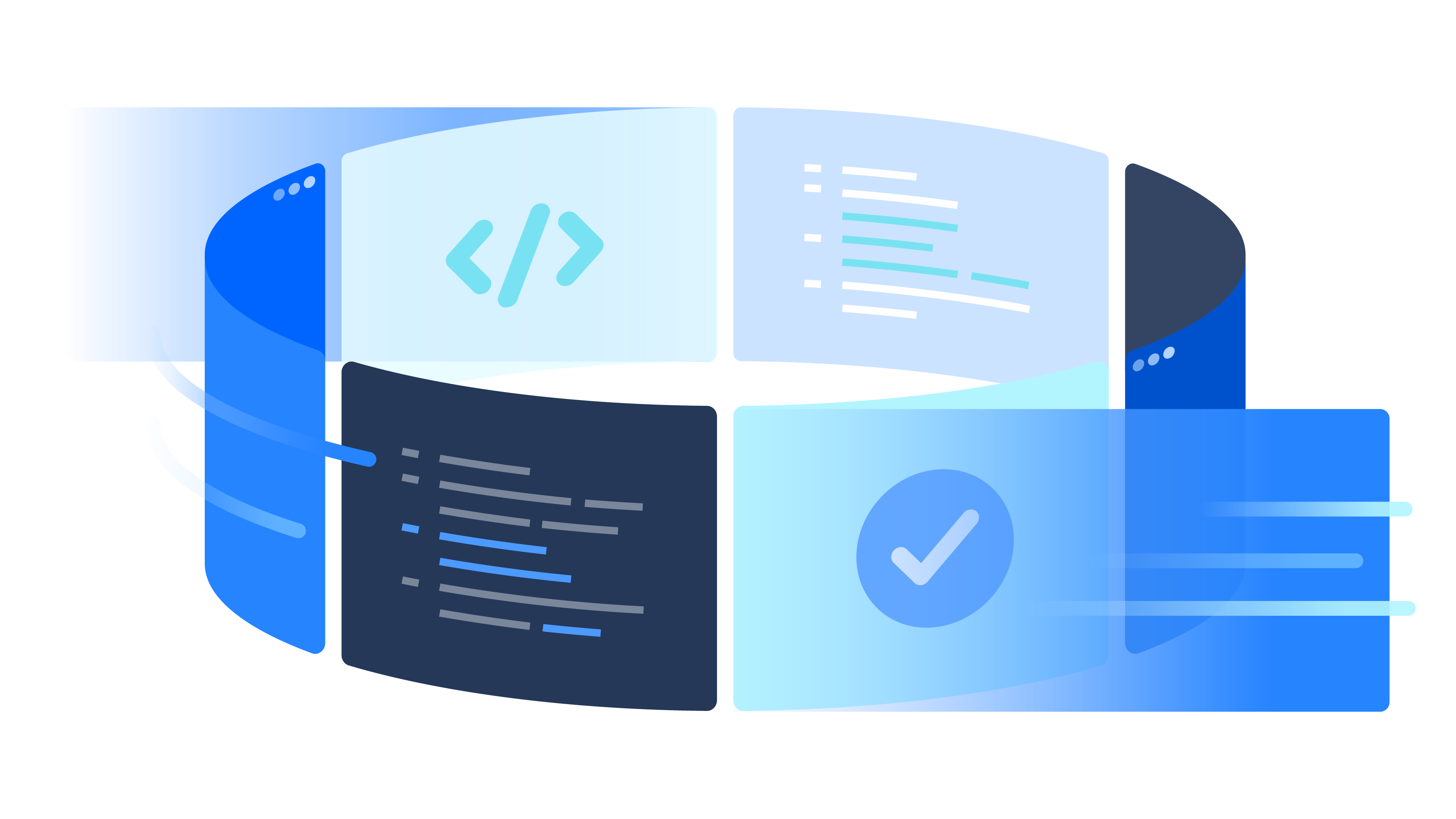 Illustration des Continuous-Deployment-Zyklus | Atlassian CI/CD