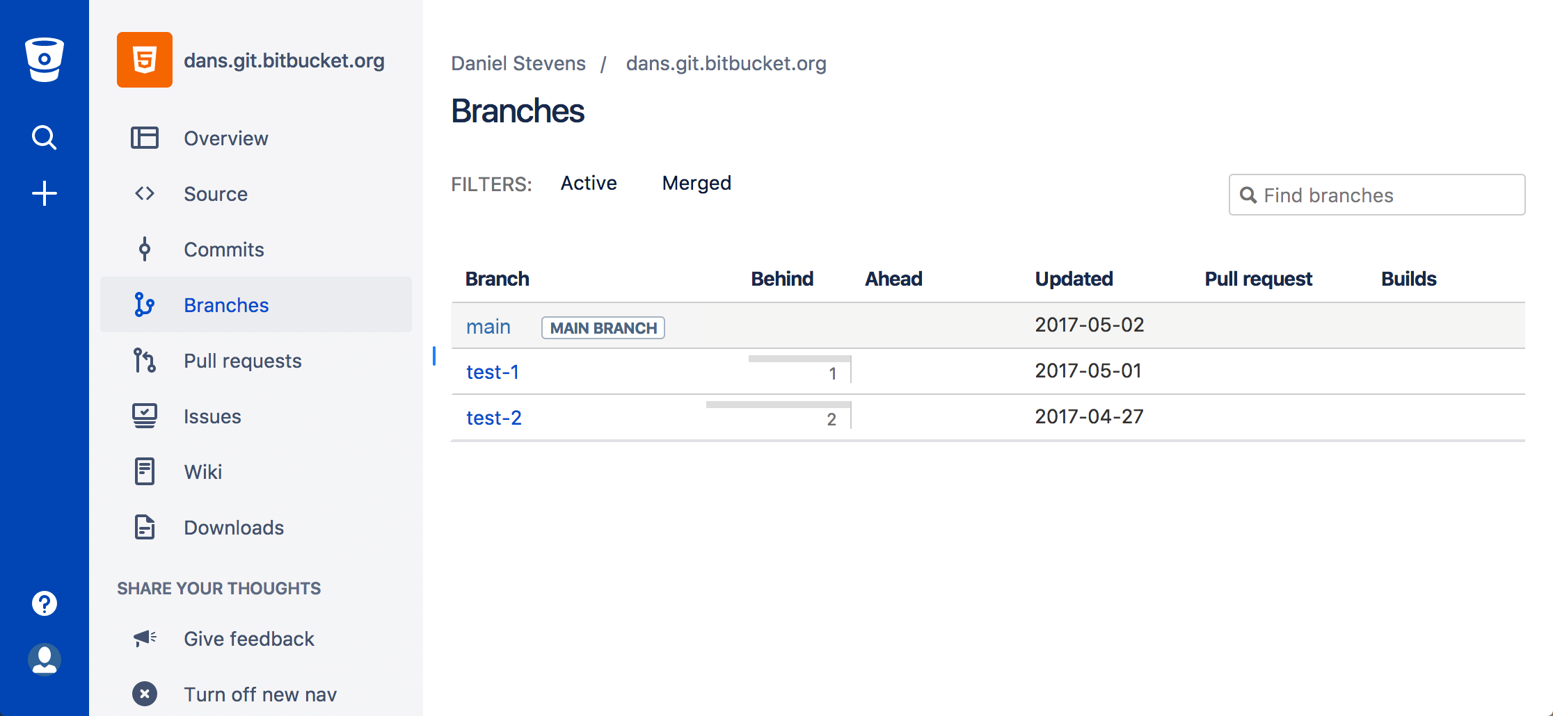 Узнайте о ветвлении с помощью Bitbucket Cloud | Atlassian Git Tutorial