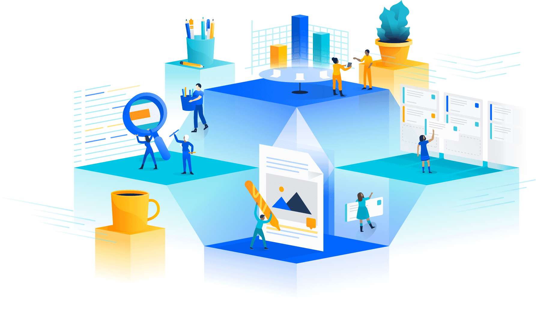 The Atlassian Stack connects all of your teams