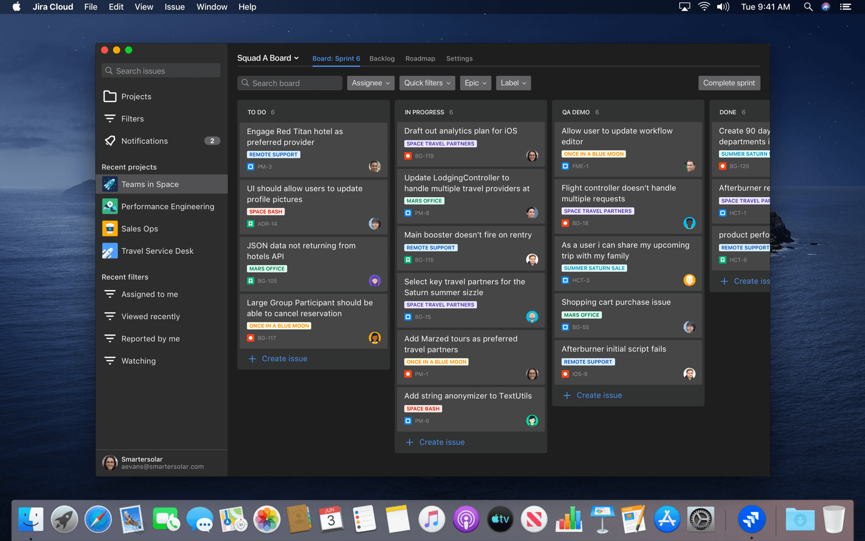 New Jira Mac app