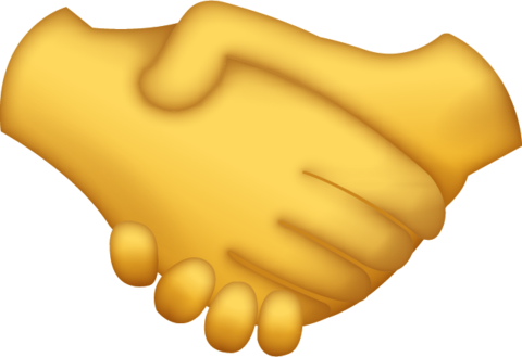 Handshake emoji