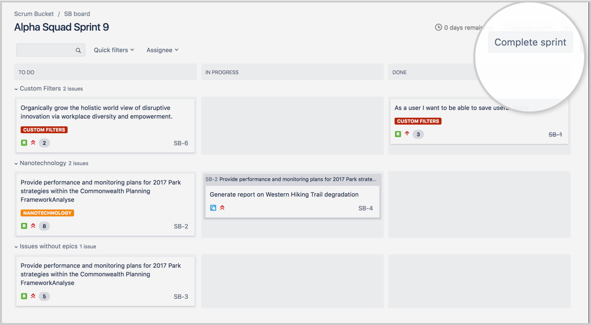 Sprint Complete Storage Sign In Создание и использование спринтов в Jira | Atlassian